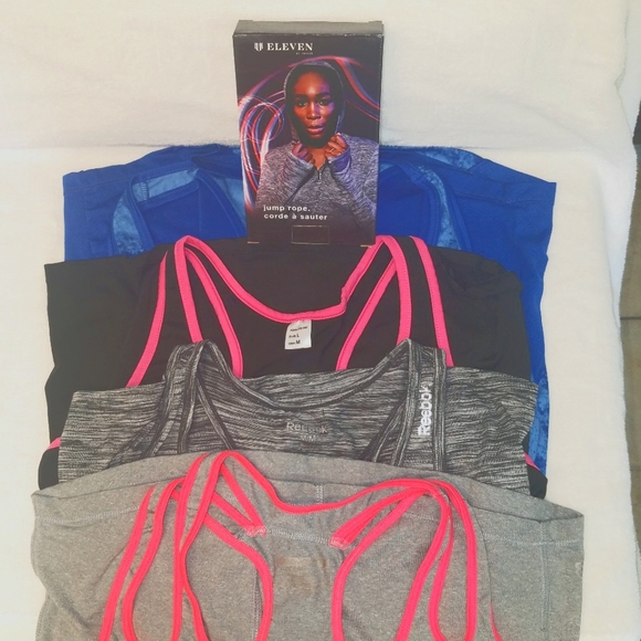 4 Tops + *FREE NEW Jump Rope!* - Picture 2 of 12